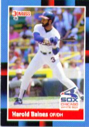 1988 Donruss Baseball Cards    211     Harold Baines